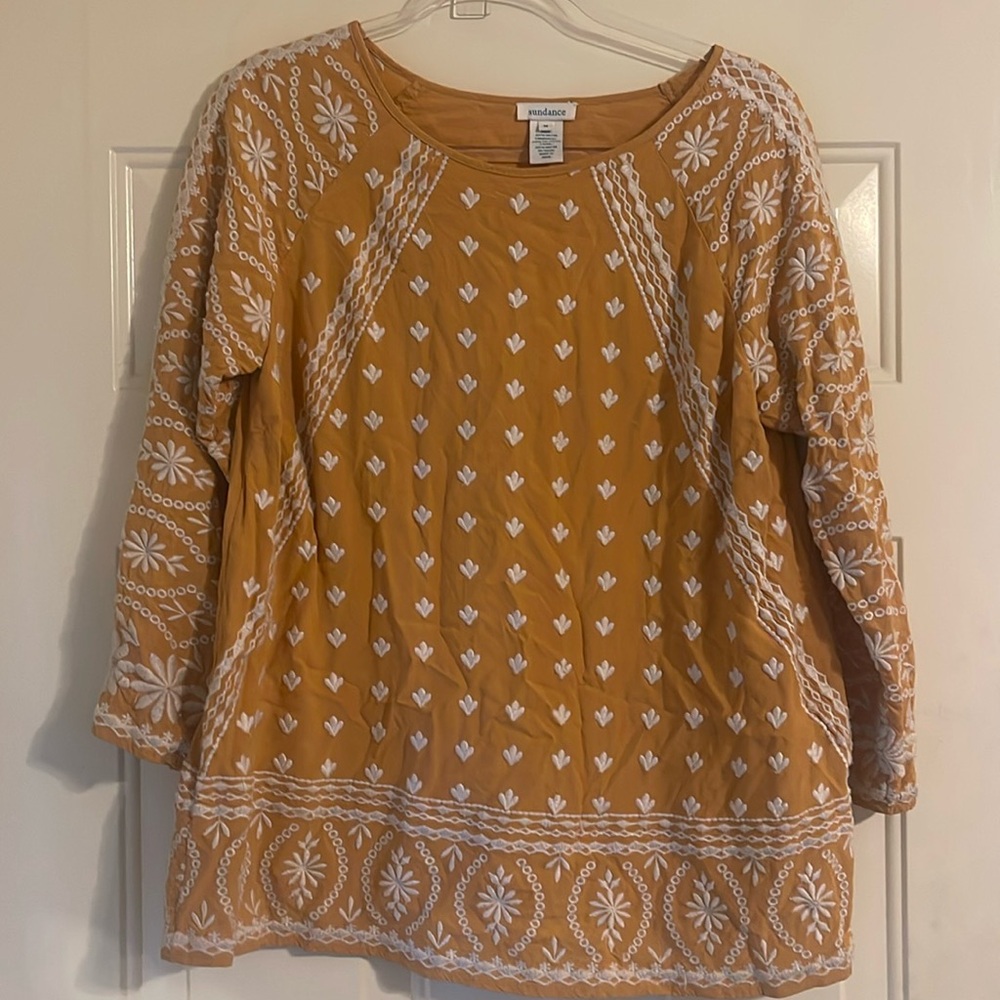 Sundance Embroidery Top